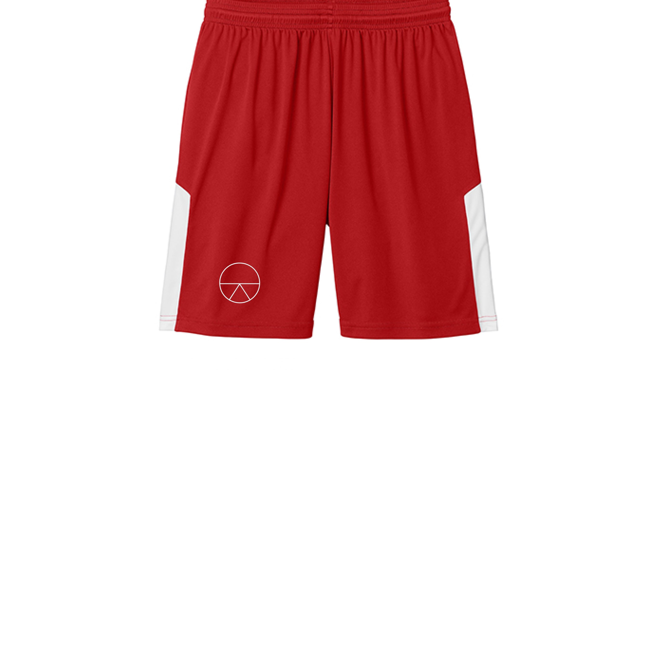 Deep Red/ White - FRONT